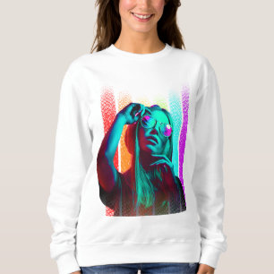 Glamour Mädchen Sweatshirt