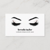 Glamour Makeup Artist Eyelash beruflich Visitenkarte (Vorderseite)