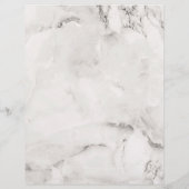 Glamour marmoriertes EYELASH EXTENSION CONSENT FOR Flyer (Hinten)