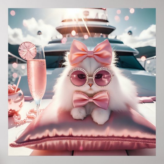 Glamour Mode Luxus Lifestyle Foto Poster (Vorne)