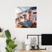 Glamour Mode Luxus Lifestyle Foto Poster (Heimbüro)