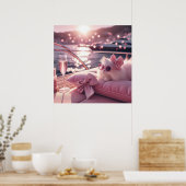 Glamour Mode Luxus Lifestyle Foto Poster (Küche)