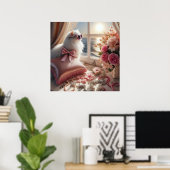 Glamour Mode Luxus Lifestyle Foto Poster (Heimbüro)