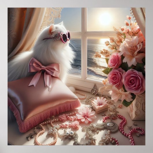 Glamour Mode Luxus Lifestyle Foto Poster (Vorne)