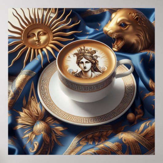 Glamour Mode Luxus Lifestyle Foto Poster (Vorne)