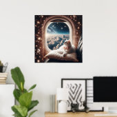 Glamour Mode Luxus Lifestyle Foto Poster (Heimbüro)