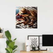 Glamour Mode Luxus Lifestyle Foto Poster (Heimbüro)