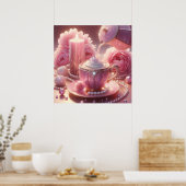 Glamour Mode Luxus Lifestyle Foto Poster (Küche)