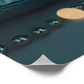 Glamour Mode Luxus Lifestyle Foto Poster (Ecke)