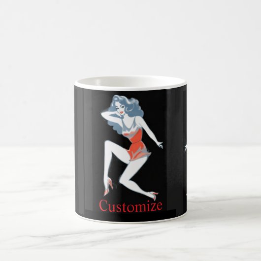 Glamour Model Posing Thunder_Cove Kaffeetasse (Mittel)