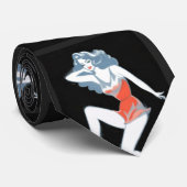 Glamour Model Posing Thunder_Cove Krawatte (Gerollt)