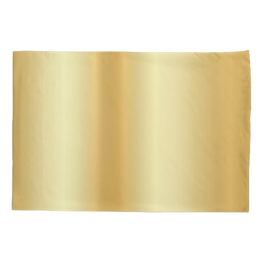 Glamour Modern Custom Imitats Gold Blank Template Kissenbezug (Rückseite)