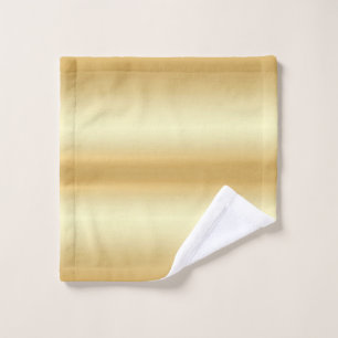 Glamour Modern Custom Imitats Gold Blank Template Waschlappen