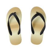 Glamour Modern Custom Imitats Gold Template Kinderbadesandalen (Fußbett)