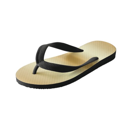 Glamour Modern Custom Imitats Gold Template Kinderbadesandalen (Schrägansicht)