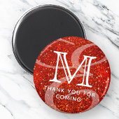 Glamour Modern Double Monogram Vielen Dank Magnet