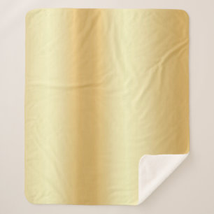 Glamour Moderne benutzerdefinierte Imitat Goldblin Sherpadecke