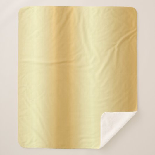 Glamour Moderne benutzerdefinierte Imitate Gold-Bl Sherpadecke (Vorderseite)