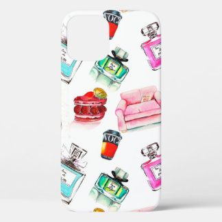 Glamour-Muster für nahtlose Aquarellfarben Case-Mate iPhone Hülle