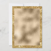 Glamour Nutcracker Weihnachts-Party Einladung (Rückseite)