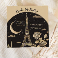 Glamour Paris Eiffel Tower Books for Baby