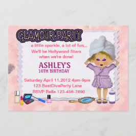 Glamour-Party Einladung