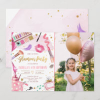 Glamour Party Glitz Glam Wellness-Center Girl Make