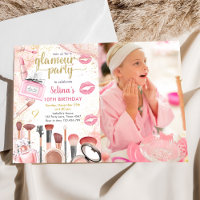 Glamour Party Glitz Glam Wellness-Center Girl Make