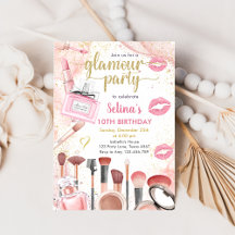 Glamour Party Glitz Glam Wellness-Center Girl Make
