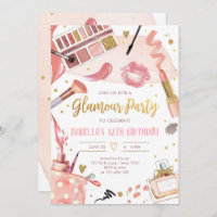 Glamour Party Glitz Glam Wellness-Center Girl Make