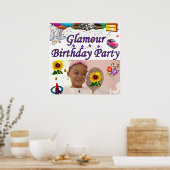 Glamour Party Poster Matte (Küche)