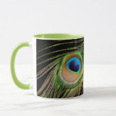 Glamour Peacock Feather Black Tasse (Links)