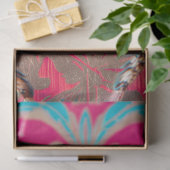 Glamour Pink Royal Spirit Artwork Seidenpapier (Geschenk)