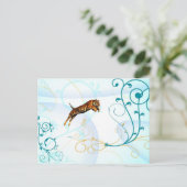 Glamour Postkarte (Stehend Vorderseite)