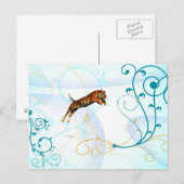 Glamour Postkarte (Vorne/Hinten)