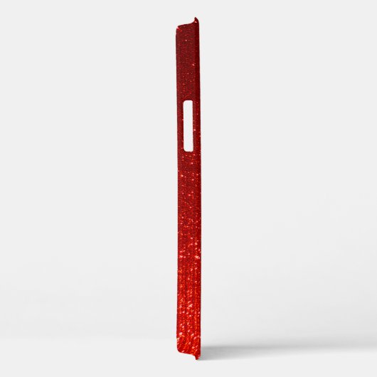 Glamour Red Festive Personalisiert Behaltend Ruhe Case-Mate iPhone Hülle (Rückseite / Rechts)