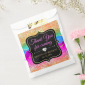 Glamour Regenbogen Alkohol Tinte Agate Geburtstag Geschenktütchen (Versiegelt)