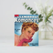 Glamour Romances Postkarte (Stehend Vorderseite)