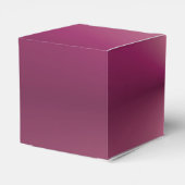 Glamour Rosa Lila Moderne Elegante Vorlage Geschenkschachtel (Rückseite)