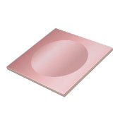 Glamour Rose Gold anpassbare Image Template Fliese (Seite)