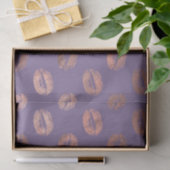 Glamour Rose Gold Found Lavendel Lips Seidenpapier (Geschenk)
