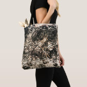 Glamour Rose Goldbronze Blütenglanz Tasche (Von Nahem)