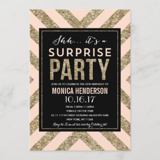 Glamour Shimmer | Überraschende Party Einladung