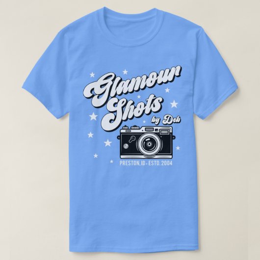 Glamour Shots by Deb TShirt (Design vorne)