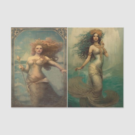 Glamour Sirens Seidenpapier (Vorderseite)