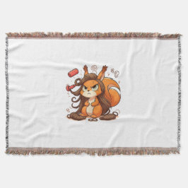 Glamour Squirrel Hair Day Decke