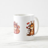Glamour Squirrel Hair Day Kaffeetasse (VorderseiteRechts)
