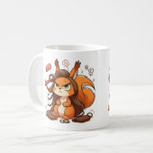 Glamour Squirrel Hair Day Kaffeetasse (Vorderseite Links)