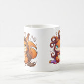 Glamour Squirrel Hair Day Kaffeetasse (Mittel)