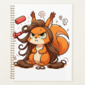 Glamour Squirrel Hair Day Planer (Vorderseite)